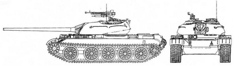 Средний танк Т-54 Средний танк Т-54