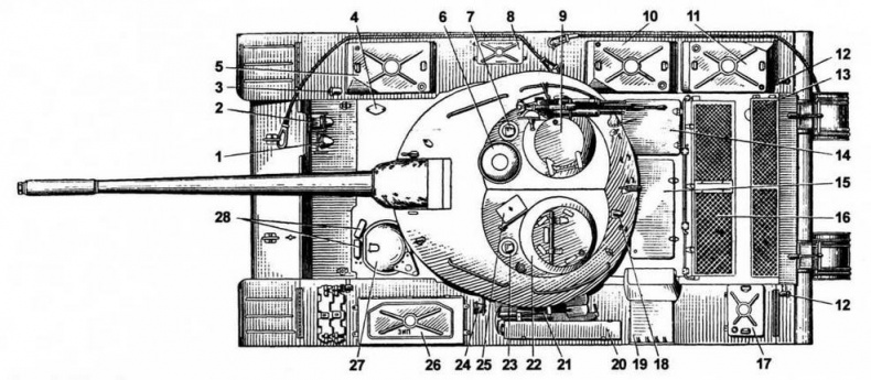 Средний танк Т-54 Средний танк Т-54