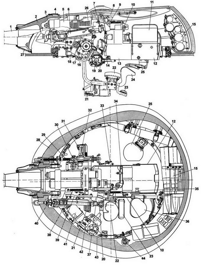 Средний танк Т-54 Средний танк Т-54