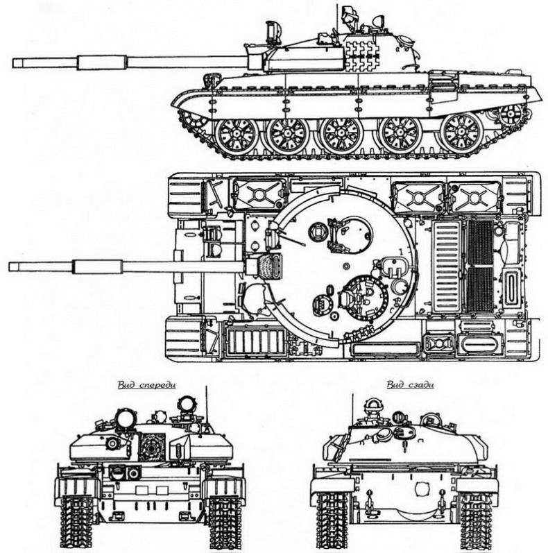 Средний танк Т-62 Средний танк Т-62