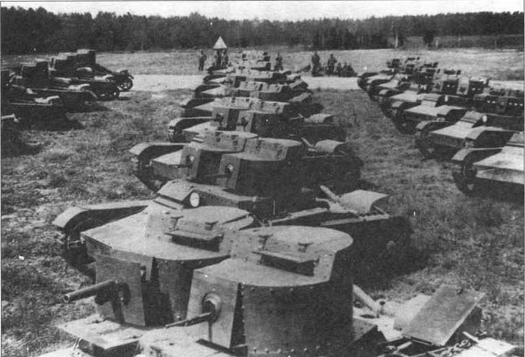 Легкий танк Т-26 Легкий танк Т-26