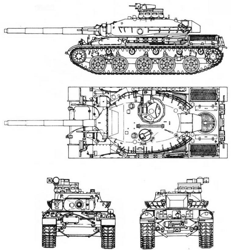 Средние и основные танки зарубежных стран, 1945–2000. Часть 2 Средние и основные танки зарубежных стран, 1945–2000. Часть 2