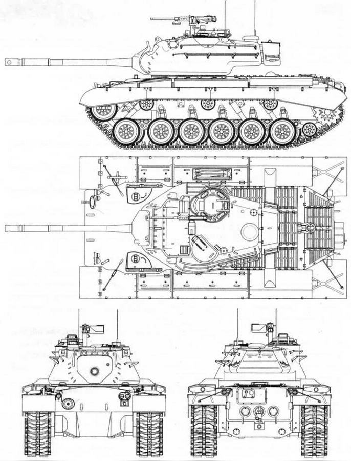 Средние и основные танки зарубежных стран, 1945–2000. Часть 2 Средние и основные танки зарубежных стран, 1945–2000. Часть 2