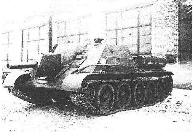 Самоходные установки на базе танка Т-34 Самоходные установки на базе танка Т-34