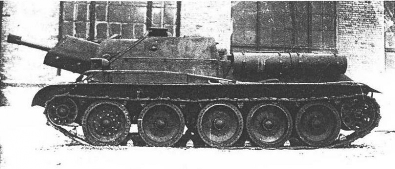 Самоходные установки на базе танка Т-34 Самоходные установки на базе танка Т-34