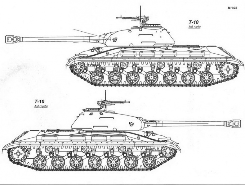 Тяжёлый танк Т-10 Тяжёлый танк Т-10