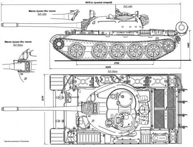 Средний танк Т-55 (объект 155) Средний танк Т-55 (объект 155)