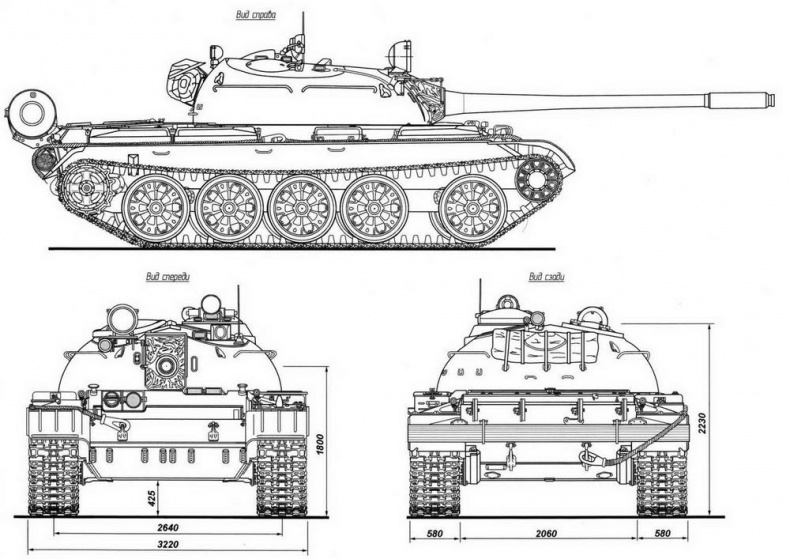 Средний танк Т-55 (объект 155) Средний танк Т-55 (объект 155)