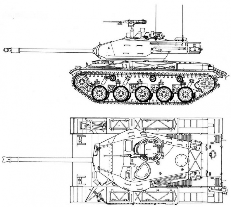 Легкий танк M41 Легкий танк M41