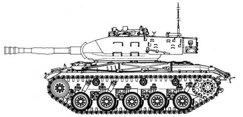 Легкий танк M41 Легкий танк M41