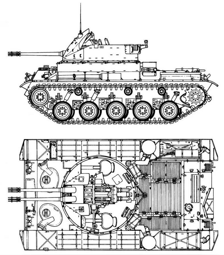 Легкий танк M41 Легкий танк M41