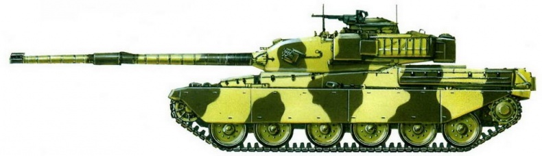 Основные боевые танки «Чифтен» и «Виккерс» Основные боевые танки «Чифтен» и «Виккерс»