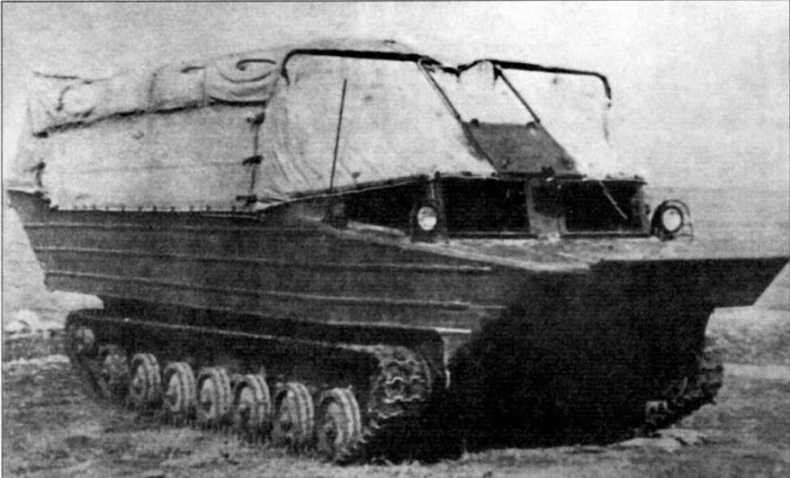 Гусеничный плавающий транспортер К-61 Гусеничный плавающий транспортер К-61