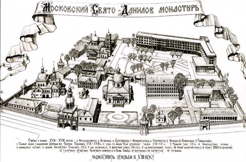 Московский Данилов монастырь Московский Данилов монастырь