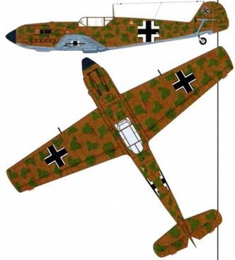 Me 109. Мессершмитт. 1936-1942 Me 109. Мессершмитт. 1936-1942