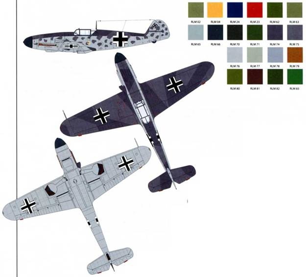 Me 109. Мессершмитт. 1936-1942 Me 109. Мессершмитт. 1936-1942