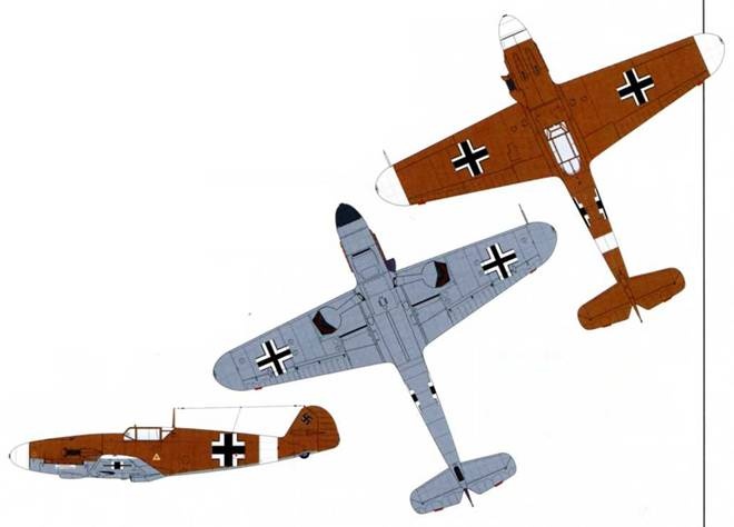 Me 109. Мессершмитт. 1936-1942 Me 109. Мессершмитт. 1936-1942