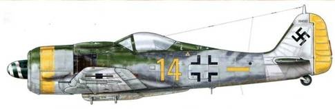 Фокке-Вульф Fw 190, 1936-1945 Фокке-Вульф Fw 190, 1936-1945