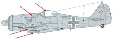 Фокке-Вульф Fw 190, 1936-1945 Фокке-Вульф Fw 190, 1936-1945