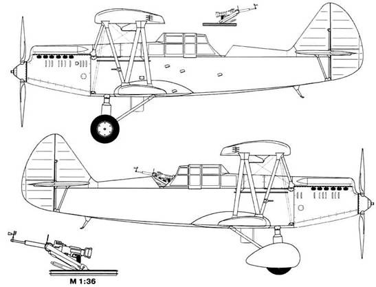 Самолеты-разведчики Р-5 и P-Z Самолеты-разведчики Р-5 и P-Z