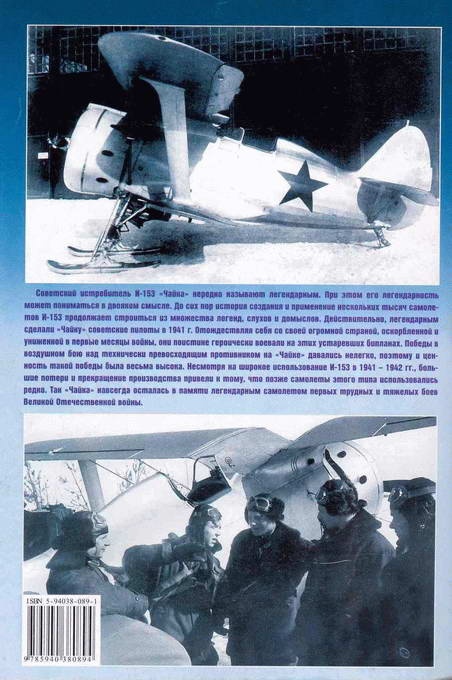 Истребитель И-153 «Чайка» Истребитель И-153 «Чайка»