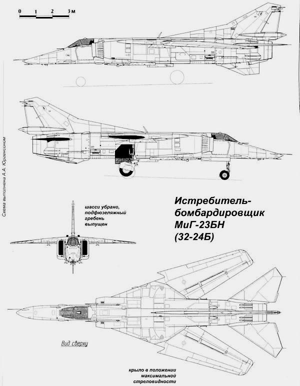 Истребитель-бомбардировщик МиГ-27 Истребитель-бомбардировщик МиГ-27