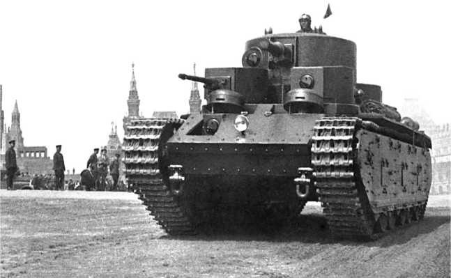 Советский тяжелый танк Т-35. "Сталинский монстр" Советский тяжелый танк Т-35. "Сталинский монстр"