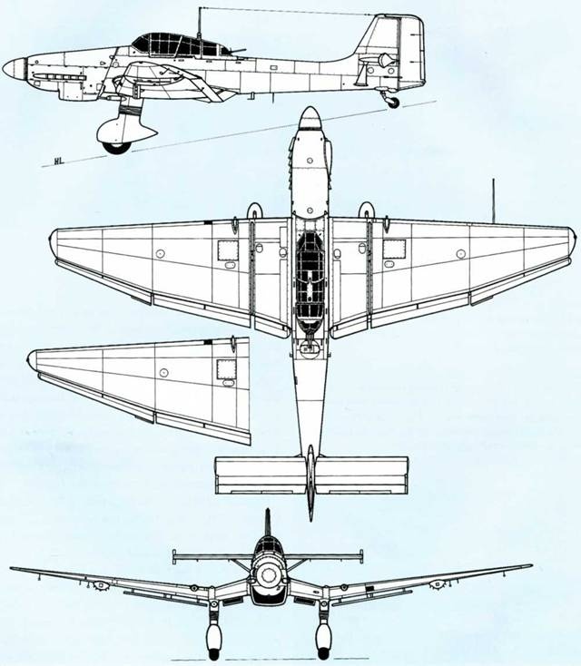 Юнкерс Ju-87 1936-1945 Юнкерс Ju-87 1936-1945