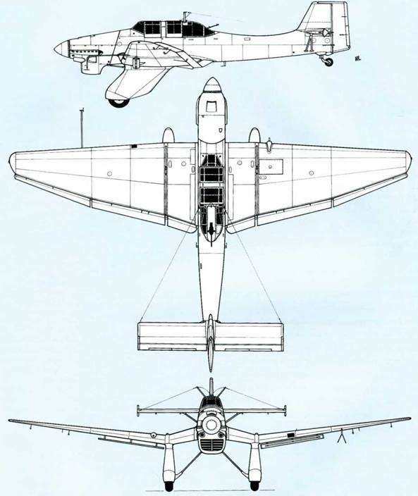 Юнкерс Ju-87 1936-1945 Юнкерс Ju-87 1936-1945