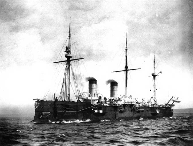 Полуброненосные фрегаты типа “Дмитрий Донской”. 1881-1905 гг. Полуброненосные фрегаты типа “Дмитрий Донской”. 1881-1905 гг.