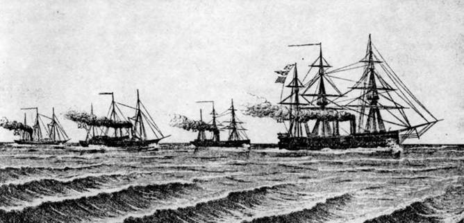 Полуброненосные фрегаты типа “Дмитрий Донской”. 1881-1905 гг. Полуброненосные фрегаты типа “Дмитрий Донской”. 1881-1905 гг.