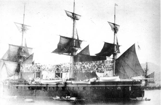 Полуброненосные фрегаты типа “Дмитрий Донской”. 1881-1905 гг. Полуброненосные фрегаты типа “Дмитрий Донской”. 1881-1905 гг.