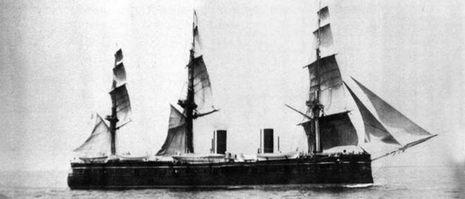 Полуброненосные фрегаты типа “Дмитрий Донской”. 1881-1905 гг. Полуброненосные фрегаты типа “Дмитрий Донской”. 1881-1905 гг.