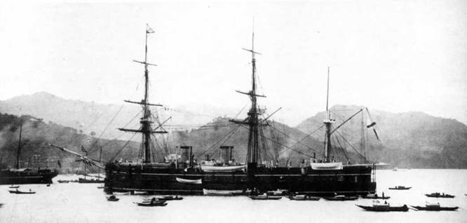 Полуброненосные фрегаты типа “Дмитрий Донской”. 1881-1905 гг. Полуброненосные фрегаты типа “Дмитрий Донской”. 1881-1905 гг.