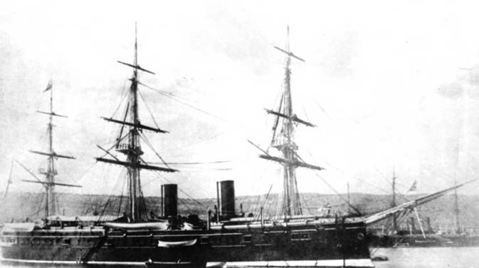 Полуброненосные фрегаты типа “Дмитрий Донской”. 1881-1905 гг. Полуброненосные фрегаты типа “Дмитрий Донской”. 1881-1905 гг.