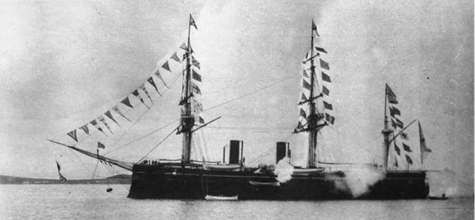 Полуброненосные фрегаты типа “Дмитрий Донской”. 1881-1905 гг. Полуброненосные фрегаты типа “Дмитрий Донской”. 1881-1905 гг.