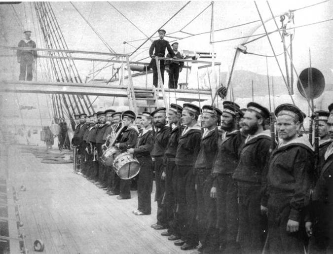 Полуброненосные фрегаты типа “Дмитрий Донской”. 1881-1905 гг. Полуброненосные фрегаты типа “Дмитрий Донской”. 1881-1905 гг.
