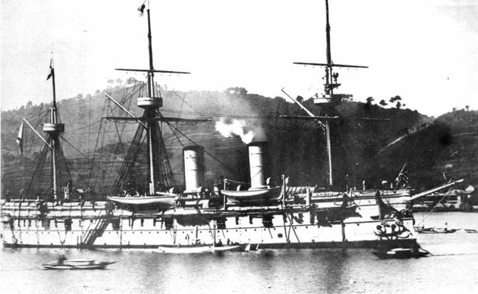 Полуброненосные фрегаты типа “Дмитрий Донской”. 1881-1905 гг. Полуброненосные фрегаты типа “Дмитрий Донской”. 1881-1905 гг.