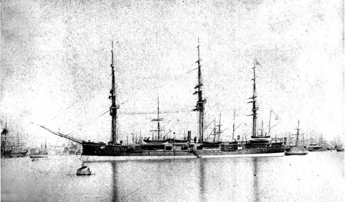Полуброненосные фрегаты типа “Дмитрий Донской”. 1881-1905 гг. Полуброненосные фрегаты типа “Дмитрий Донской”. 1881-1905 гг.