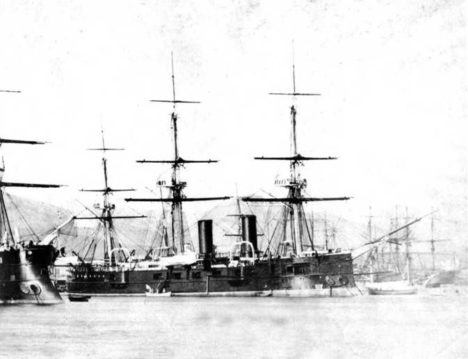 Полуброненосные фрегаты типа “Дмитрий Донской”. 1881-1905 гг. Полуброненосные фрегаты типа “Дмитрий Донской”. 1881-1905 гг.