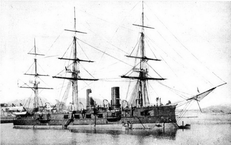 Полуброненосные фрегаты типа “Дмитрий Донской”. 1881-1905 гг. Полуброненосные фрегаты типа “Дмитрий Донской”. 1881-1905 гг.