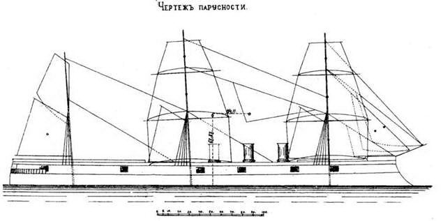 Полуброненосный фрегат “Память Азова” (1885-1925) Полуброненосный фрегат “Память Азова” (1885-1925)