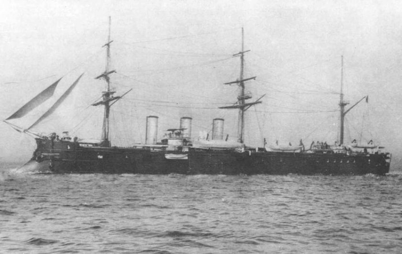 Полуброненосный фрегат “Память Азова” (1885-1925) Полуброненосный фрегат “Память Азова” (1885-1925)