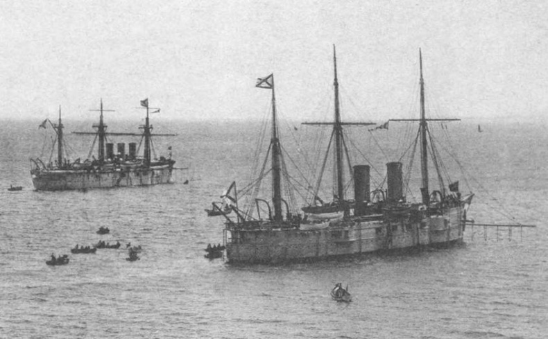 Полуброненосный фрегат “Память Азова” (1885-1925) Полуброненосный фрегат “Память Азова” (1885-1925)