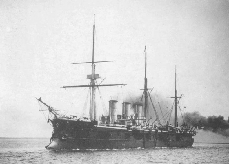 Полуброненосный фрегат “Память Азова” (1885-1925) Полуброненосный фрегат “Память Азова” (1885-1925)