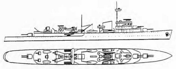 Сверхлегкие крейсера. 1930-1975 гг. Сверхлегкие крейсера. 1930-1975 гг.