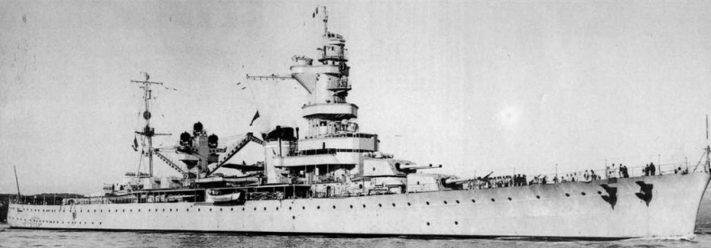Тяжелый крейсер “Алжир" (1930-1942) Тяжелый крейсер “Алжир" (1930-1942)