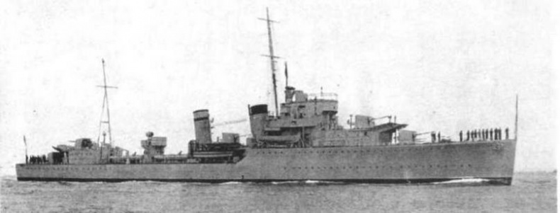 Эскадренные миноносцы Англии во второй мировой войне. Часть I (1925 -1945 гг.) Эскадренные миноносцы Англии во второй мировой войне. Часть I (1925 -1945 гг.)