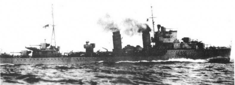 Эскадренные миноносцы Англии во второй мировой войне. Часть I (1925 -1945 гг.) Эскадренные миноносцы Англии во второй мировой войне. Часть I (1925 -1945 гг.)