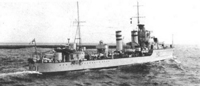 Эскадренные миноносцы Англии во второй мировой войне. Часть I (1925 -1945 гг.) Эскадренные миноносцы Англии во второй мировой войне. Часть I (1925 -1945 гг.)